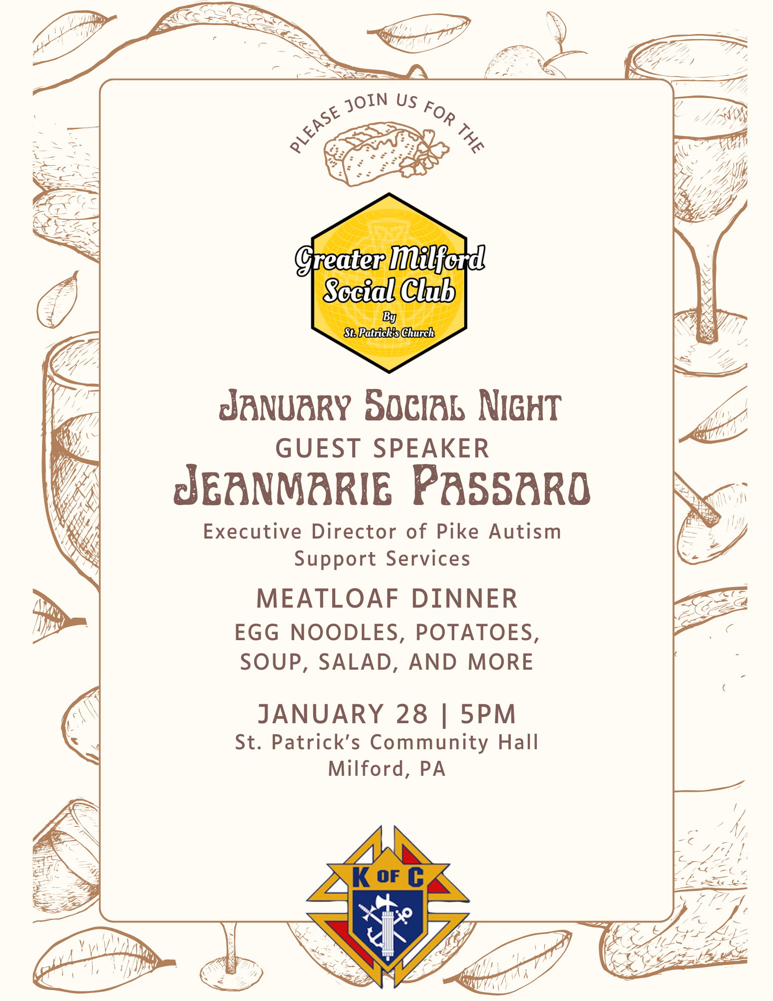 Jan '24 Food for Families - John Paul II Council #13935